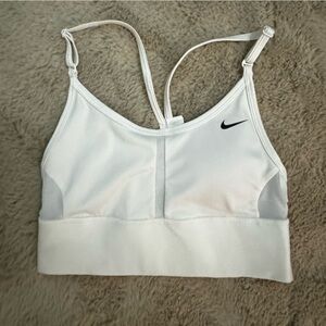 White Nike Sports Bra